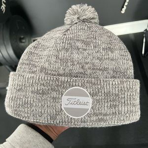 Titleist Boardwalk Beanie, Grey, New Without Tags